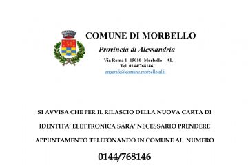Orario per rilascio Carte di Identit&#224;